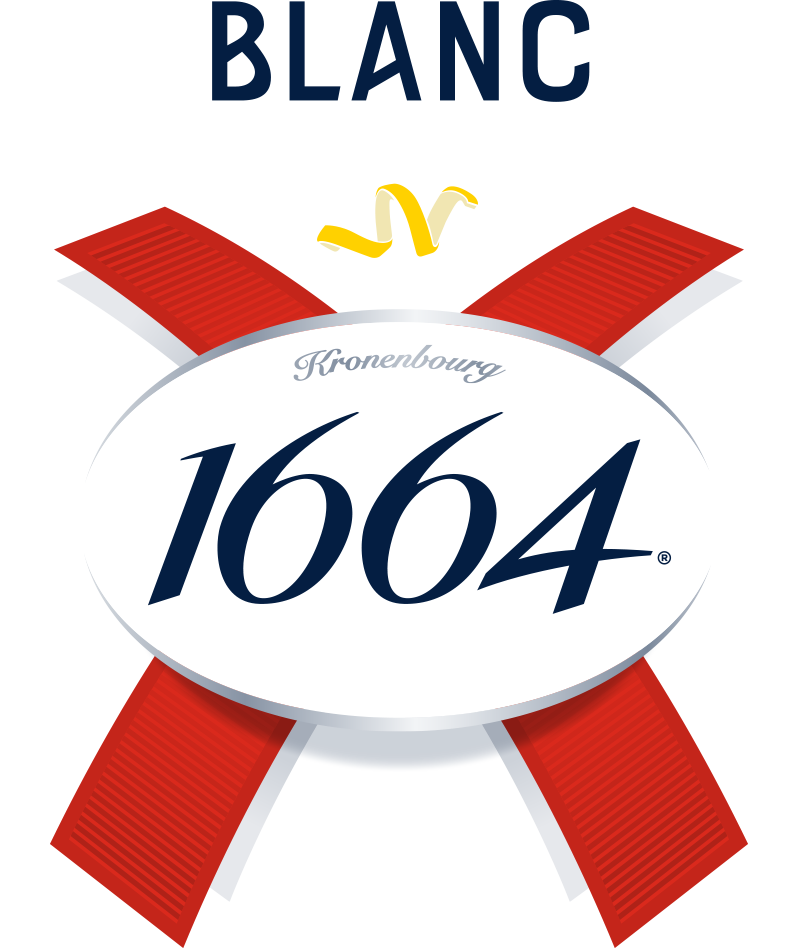 Logo 1664 blanc